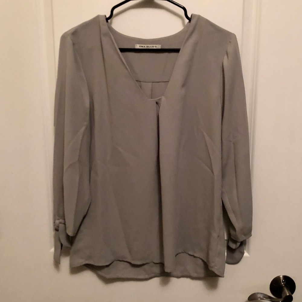 Grey blouse